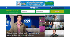 Desktop Screenshot of portaldofranchising.com.br